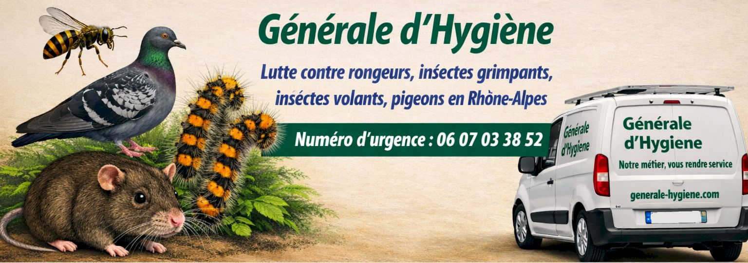 Num&eacute;ro d'Urgence, Lutte contre rongeurs, insectes grimpants, insectes volants, volatiles